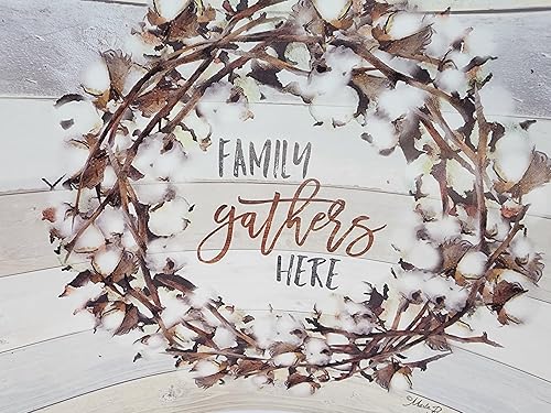 Miniatura 2 de NB - Juego de 4 manteles individuales de madera rústica de granero con corona de algodón, 17 x 11 pulgadas, para cena al aire libre, comedor, comida