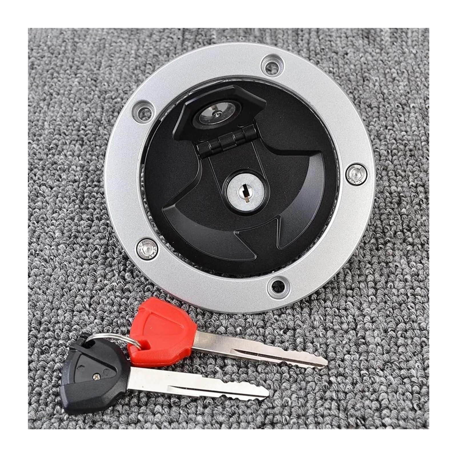 Cerradura De Encendido para Kawasaki para EX650 2014-2016 27045-5452 27005-0552 Interruptor Arranque Bloqueo Motocicleta Tanque Combustible con 2 Llaves