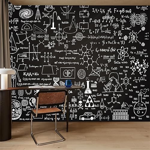 Miniatura 7 de FLFK Murales de pared 3D para despegar y pegar, calaveras góticas oscuras 141.7" x 98.4" - Papel tapiz autoadhesivo tipo póster, pintura, pegatina