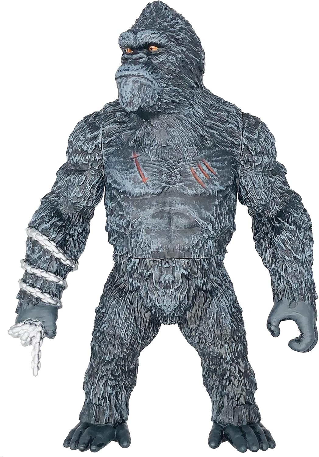 TwCare Giant King Kong vs Godzilla Action Figure 11.3" Fight Mode Gorilla Ape Solid Wild Movie Series, Travel Bag