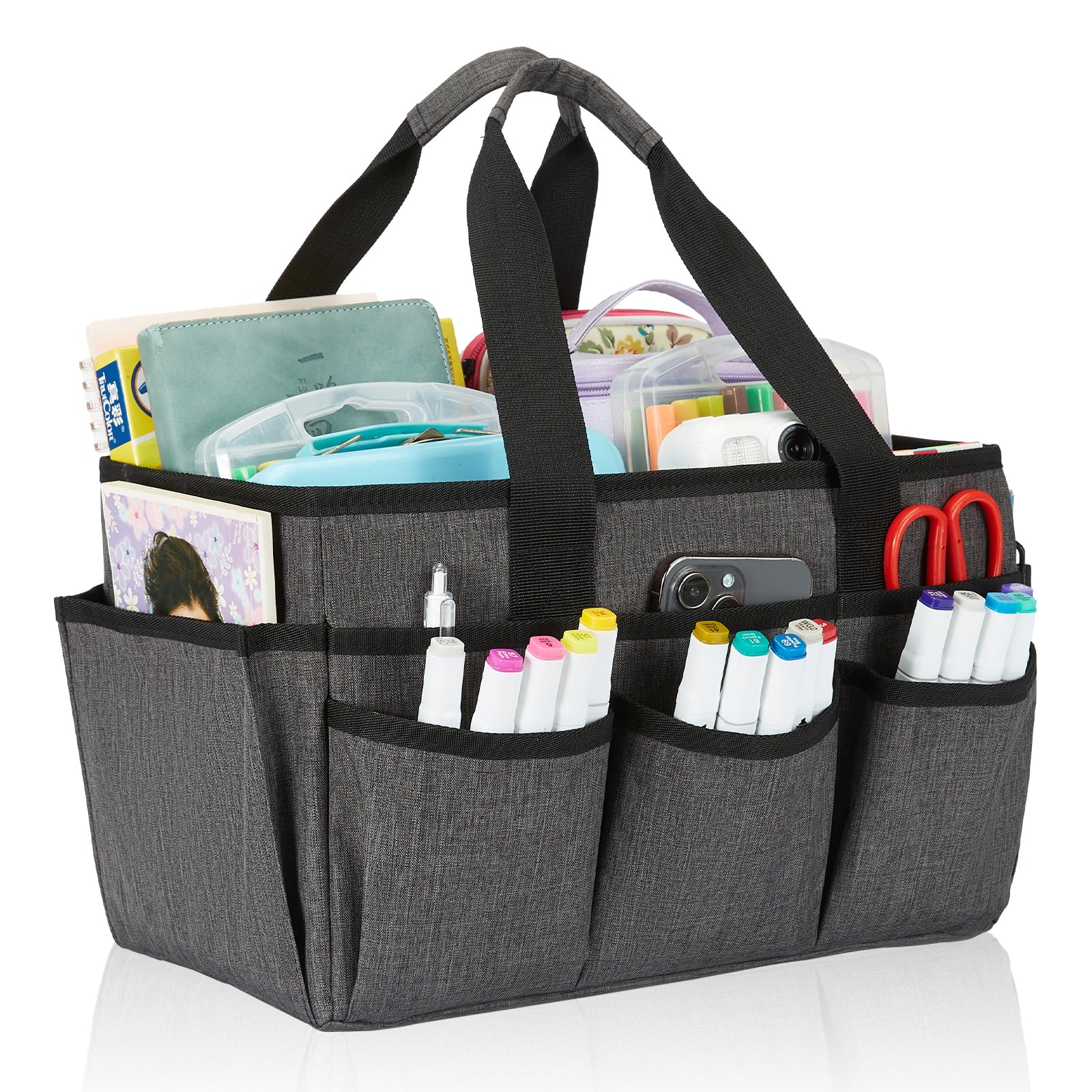 Amazon.com: JOSIVIKY Craft Tote Bag, Art Organizer,Cleaning Supply
