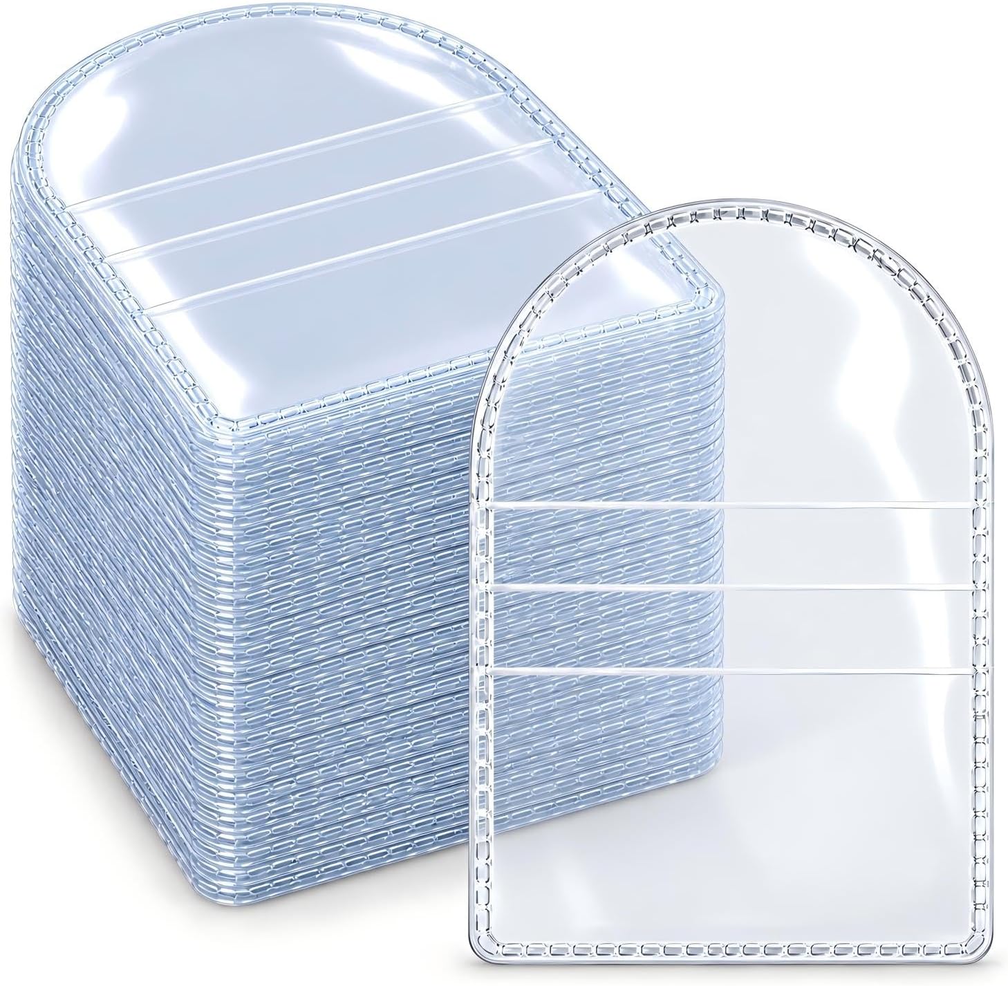 Enenes Coin Protector Sleeves 200 Pack, 2.5 x 2.5 Inch Clear Plastic Flips