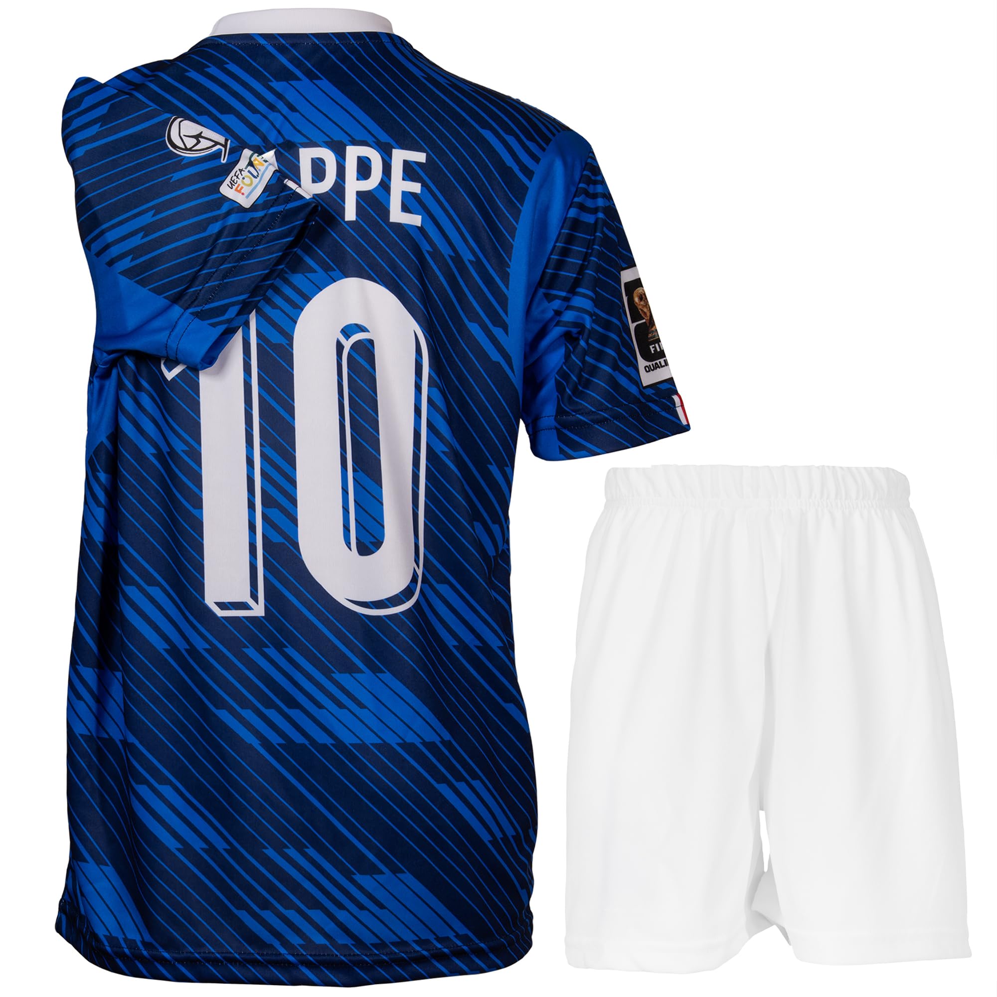 Frankreich Neu Season Kinder Trikot mit Kurz Fußball Trikot Set Jugendgrößen