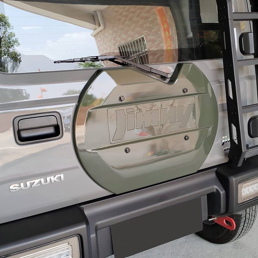 スズキ ジムニー スペアタイヤレス　カバー Amazon | 新型スズキジムニー スペアタイヤレスカバー JB64