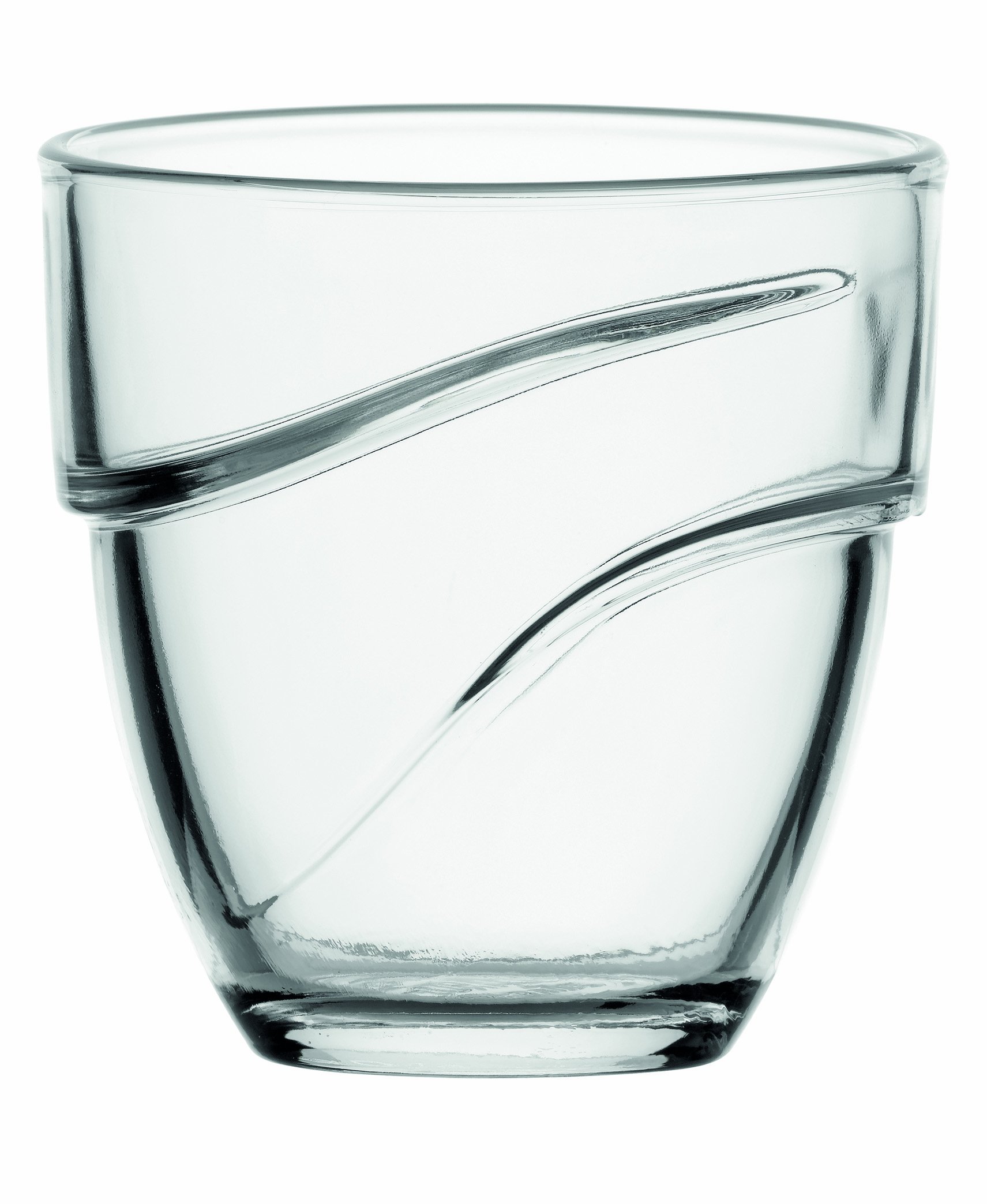Duralex Transparent - Wave Clear Tumbler 27 Cl (9 1/2 Oz) S/4