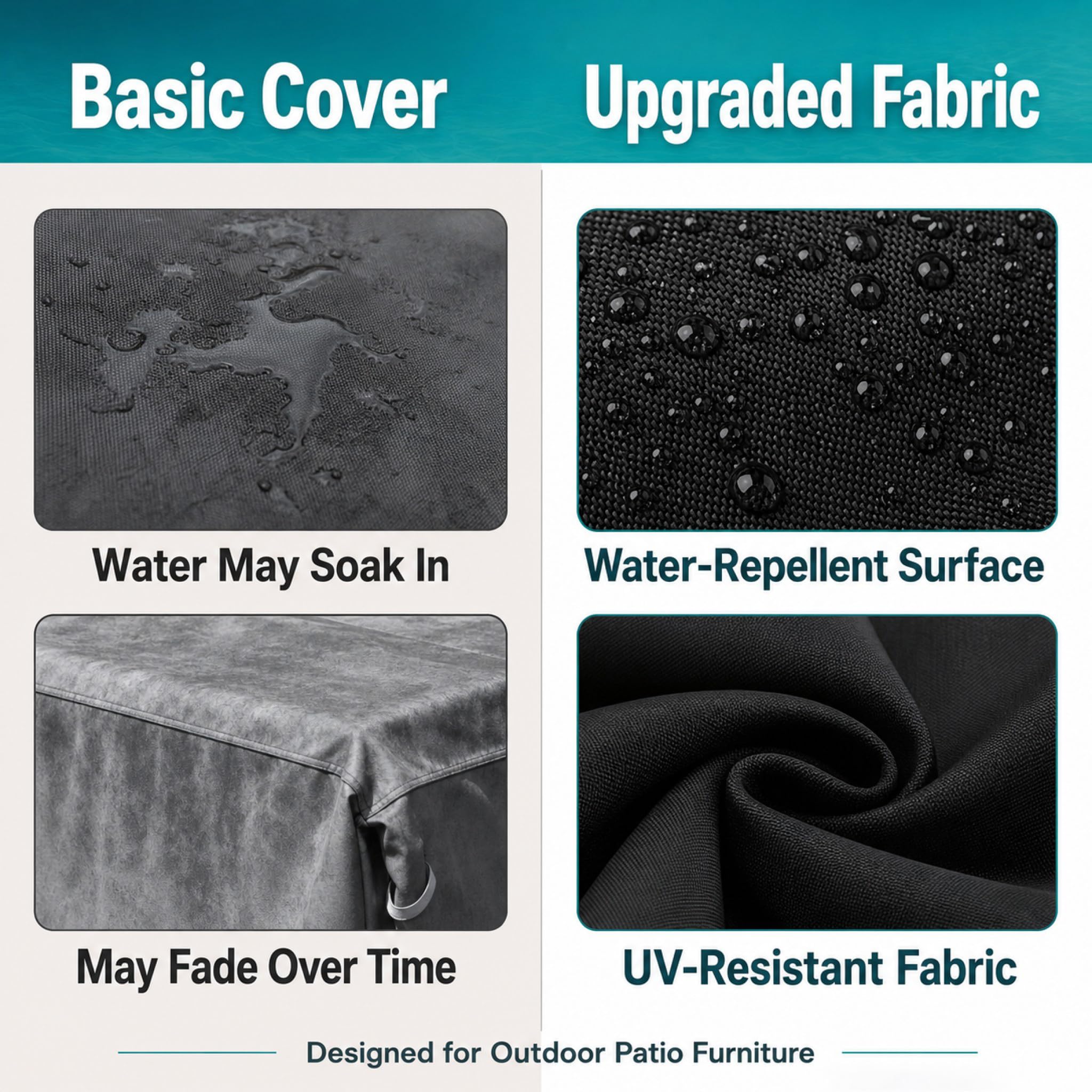 Funda Impermeable Exterior 200x185x95cm 420D Oxford