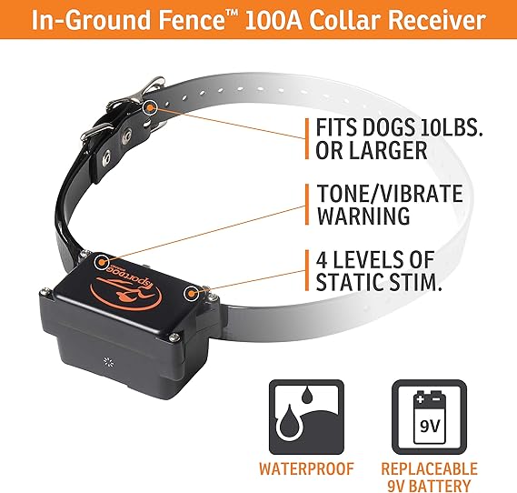 Sport dog invisible fence collar Clearance