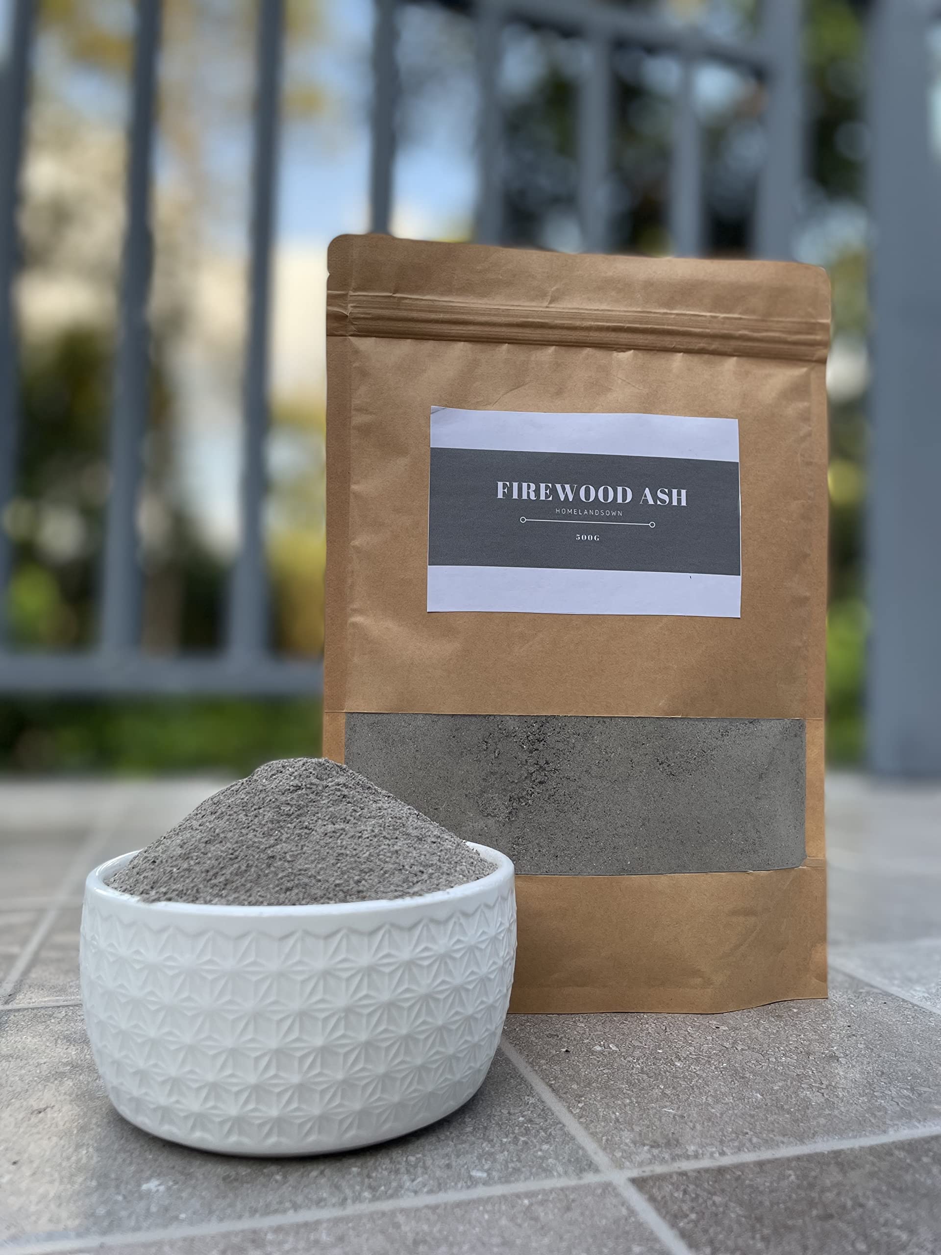 Wood Ash Fine Powder for Fruit & Vegetable Garden Improves Root Health | Wood Ash Fertilizer Powder for Plants Gardening | Firewood Ash (100% Natural Nutrient) for Plants & Vegetables (2000)