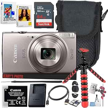 Amazon.com : Canon PowerShot IXUS 285 / ELPH 360 HS Compact