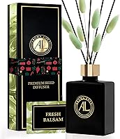 Vista 8 de Difusor de varillas - Difusor de fragancia - Difusores de varillas para el hogar - Vainilla Cashmere - 5 oz. Palillos difusores de aceite - Set