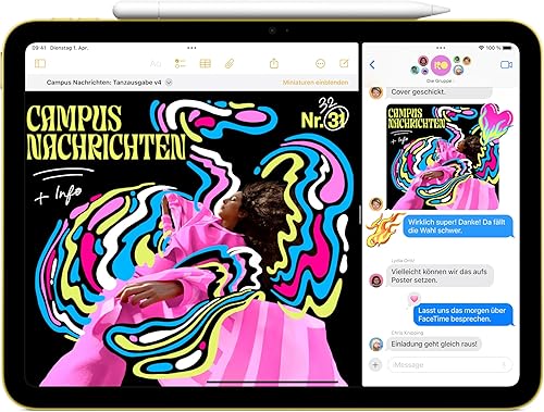 Apple iPad A16 Chip: 11" Liquid Retina Display — galinė pusė