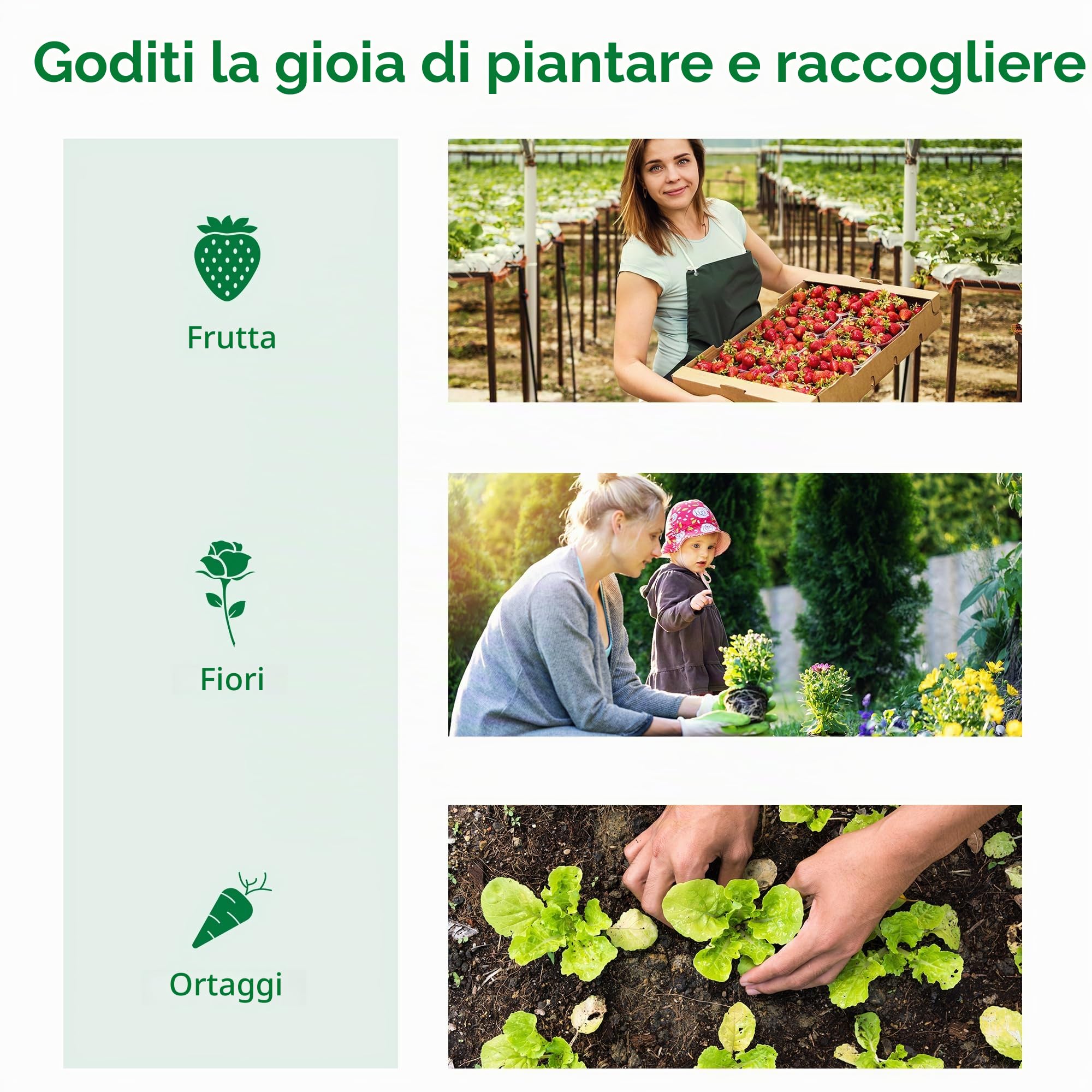 Outsunny 3x2m Polytunnel Serra Porta Cerniera finestre Rete Bianco | Serra pedonabile, copertura in PE, telaio in acciaio zincato