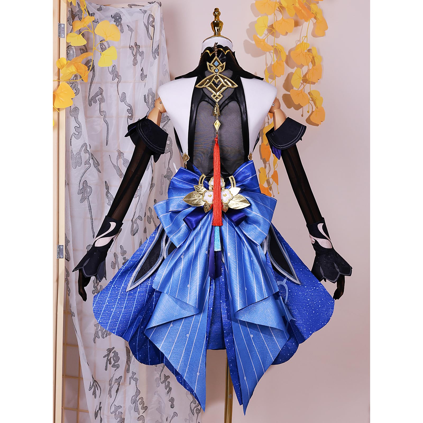 Amazon.co.jp: Plazhen 原神 コスプレ 甘雨 新コスチューム 玄玉瑶芳
