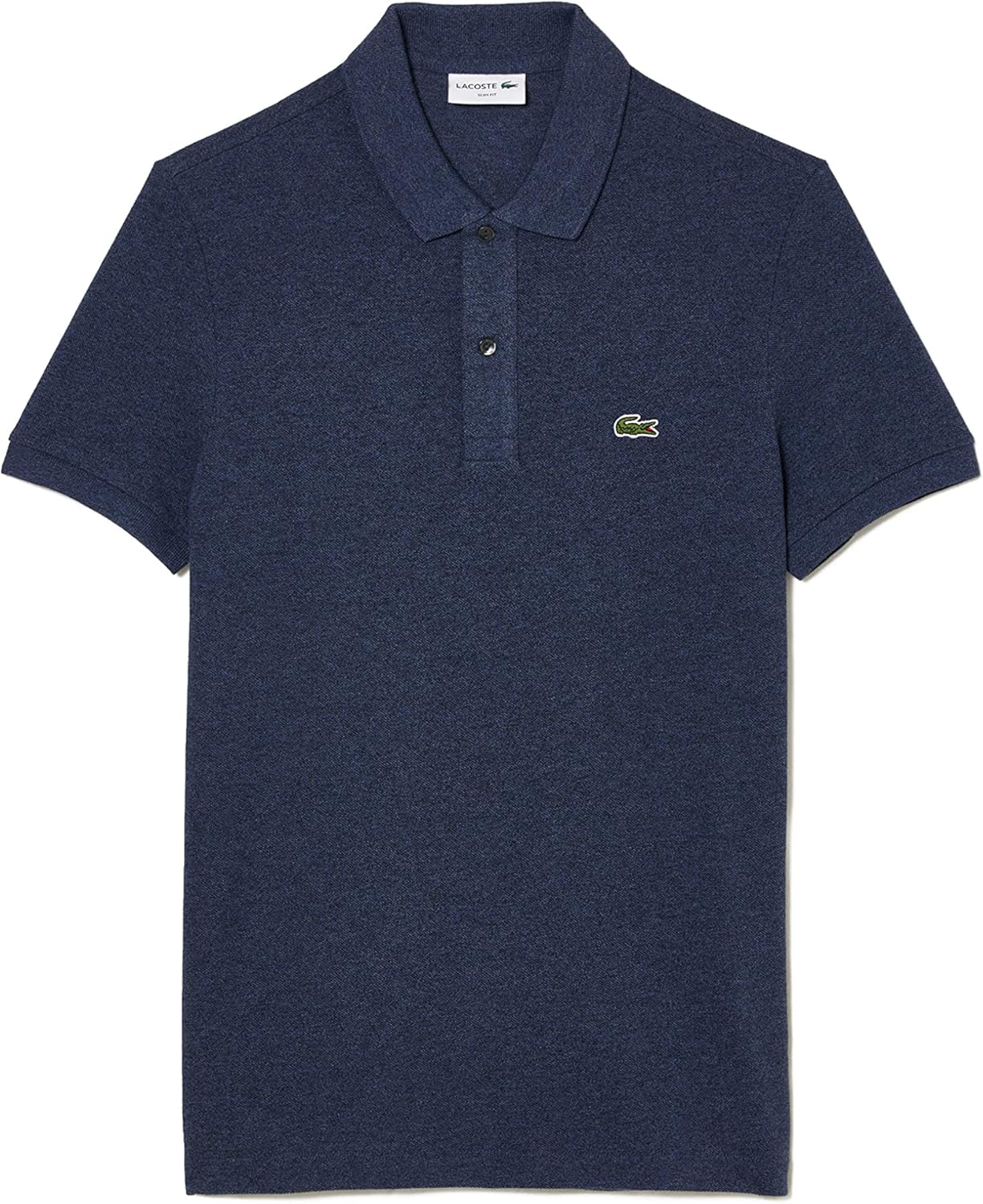 Lacoste Short Sleeve Classic Fit Chine Pique Polo Shirt, L1264 Shirt