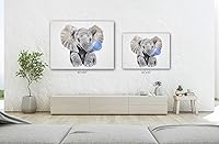 Vista 7 de SpiritualHands Animales Soplando Bubble Gum Wandkunst für Bauernhaus Badezimmer Dekor, Bubble Gum Tier Wandkunst