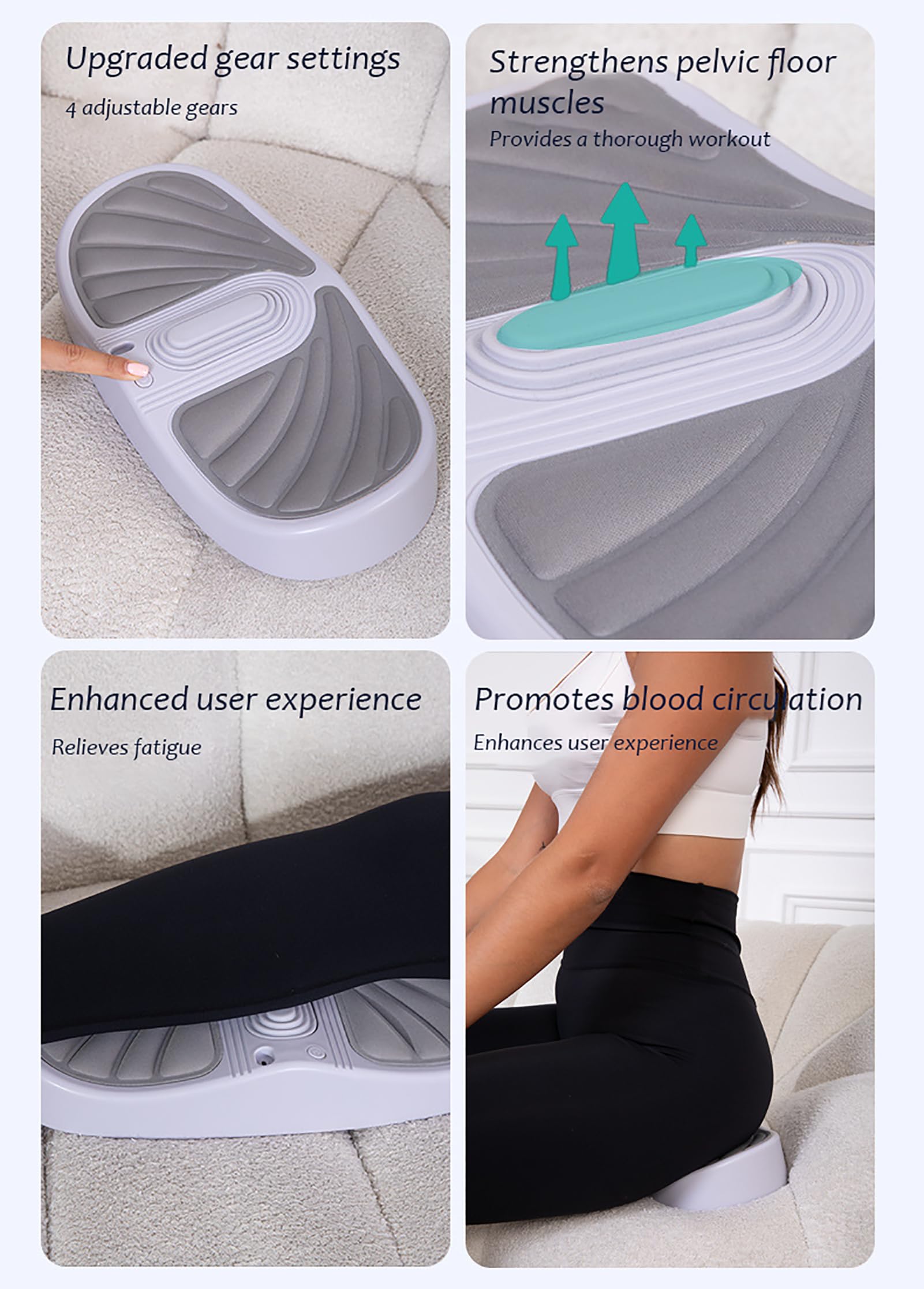Allenatore del Pavimento pelvico per Donne, attrezzo per Esercizi di Kegel per l'allenamento e la Riparazione dei Muscoli del Pavimento pelvico, Controllo della vescica