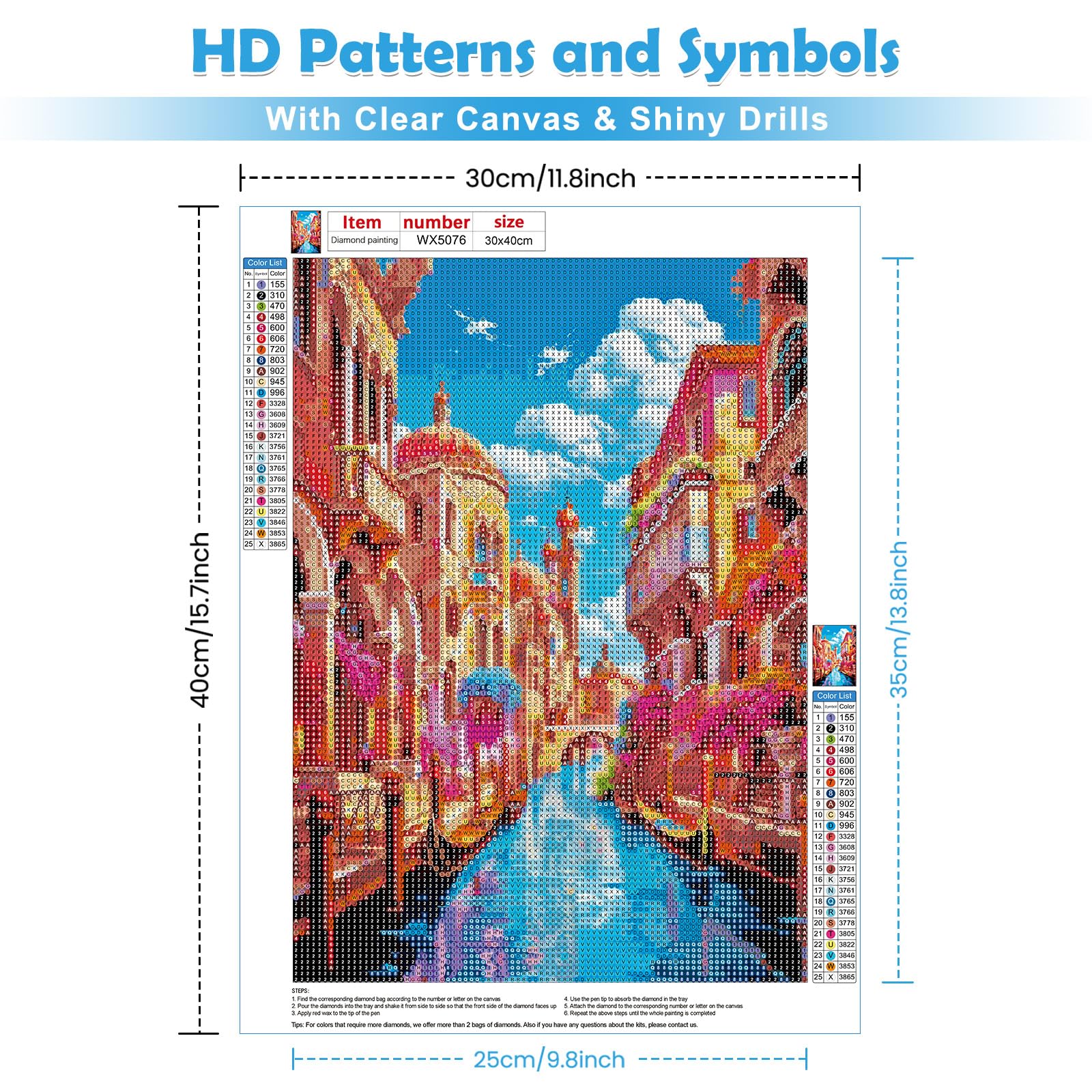 5D Diamond Painting Kits For Adults Beginners DIY QENSPE Diamond ...