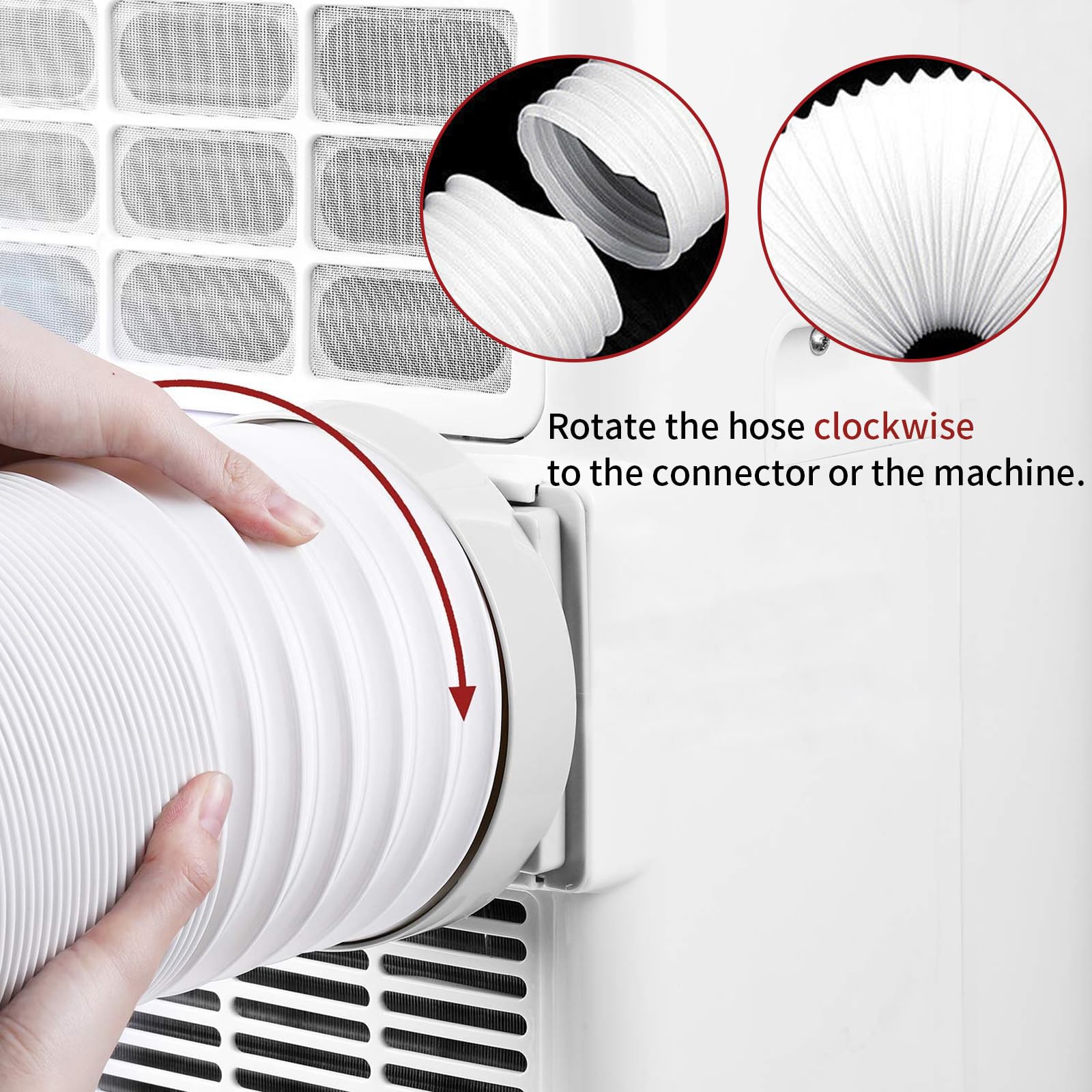 Afvoerslang Airco IAL100_5 Geïsoleerde Flexibele Ventilatiekanaalslang 100 Mm X 5 M Afvoerslang Kanaalslang Voor Verwarming En Koeling Ventilatie En Airconditioning Hoge Kwaliteit