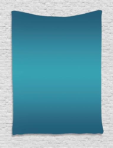 Miniatura 32 de Ambesonne Tapiz hawaiano, Costa Na Pali en la isla de Kauai en Hawái, día soleado, horizonte de montaña, colgante de pared para dormitorio, sala