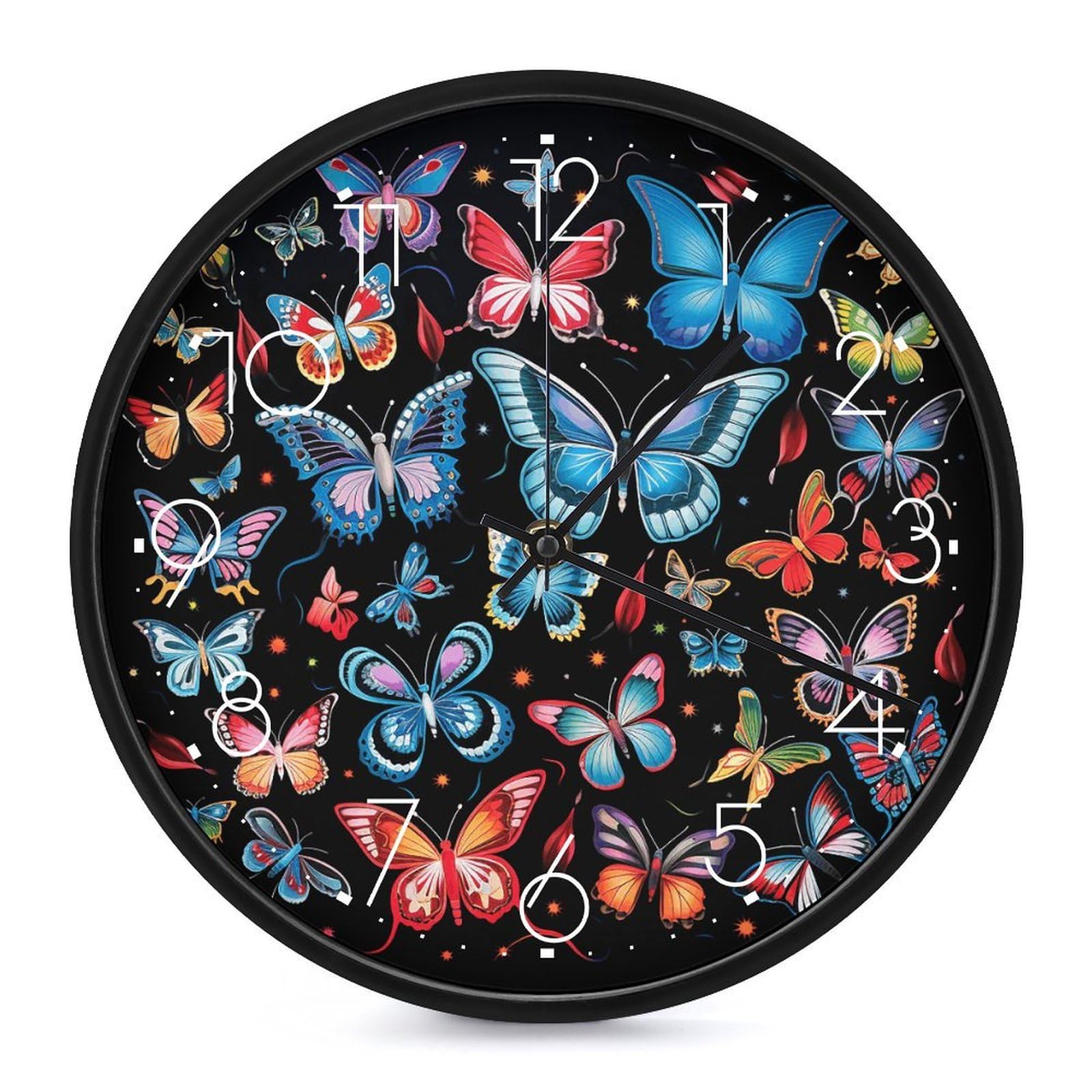 Horloge murale décorative papillon idéale pour décorer votre cuisine