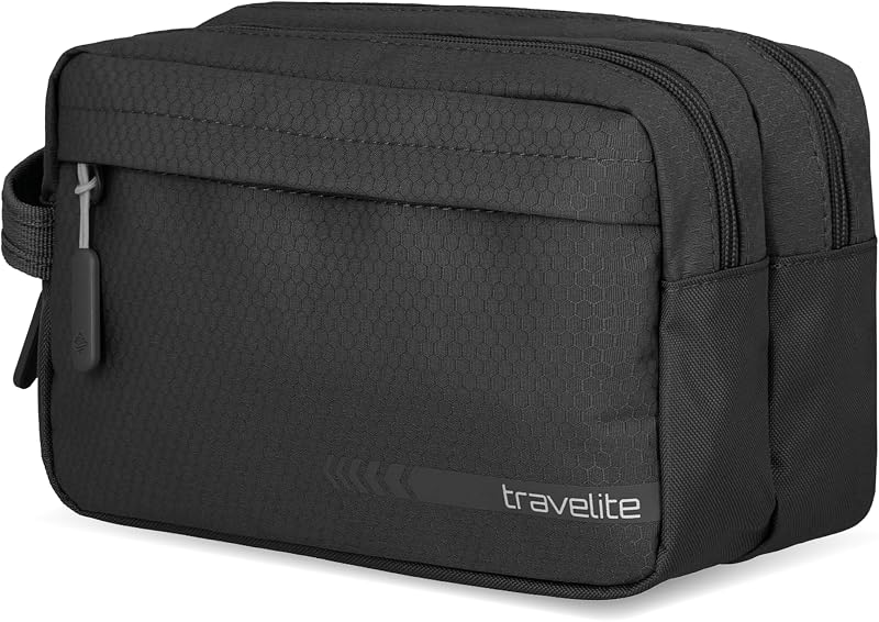 travelite Handgepäck Kosmetiktasche, Gepäck Serie Kick Off: Praktische Kulturtasche für Urlaub und Sport, 26 cm, 5 Liter