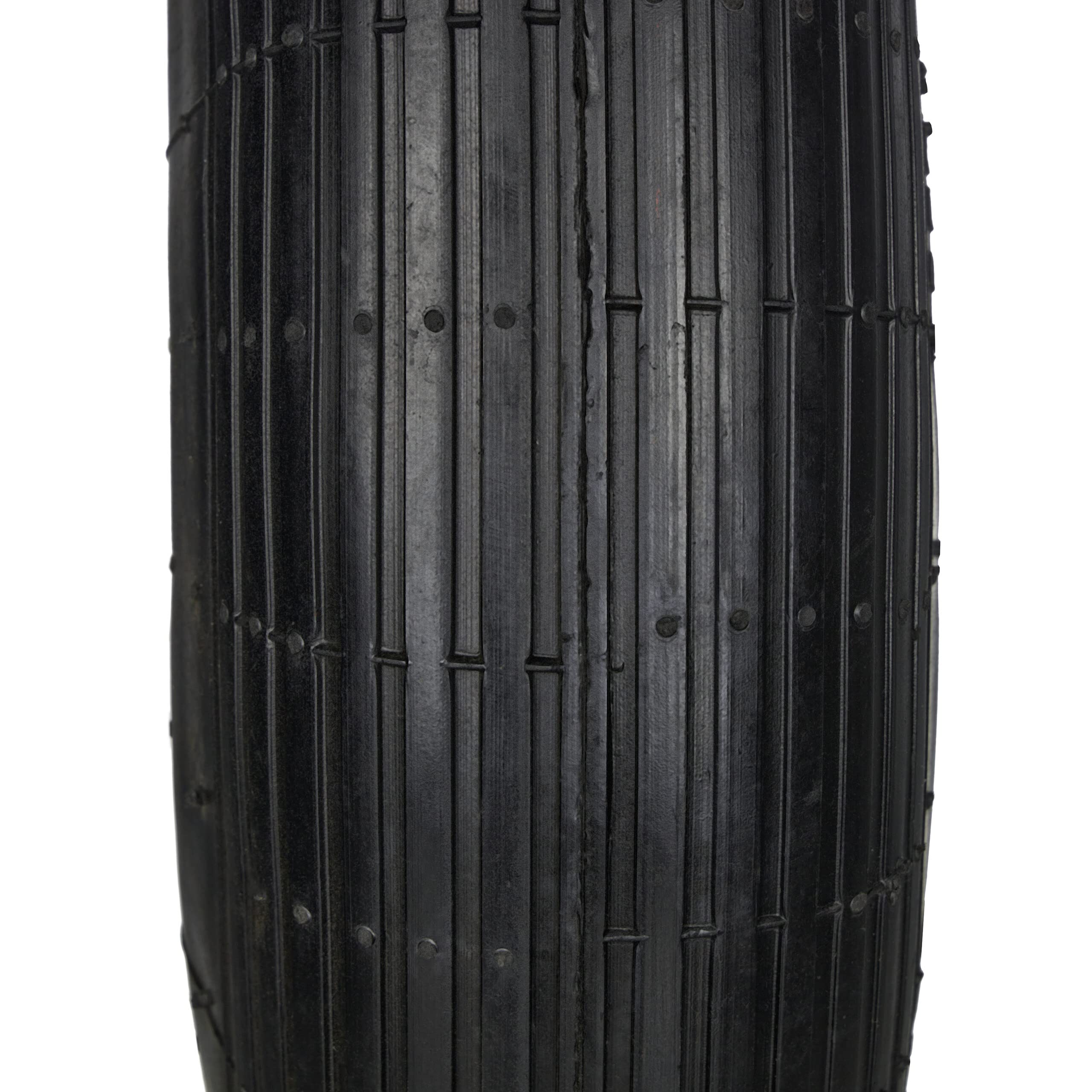 Relaxdays kruiwagenband met binnenband, set van 2 reservebanden, 3.50-8, voor kruiwagens, draagvermogen 154 kg, zwart