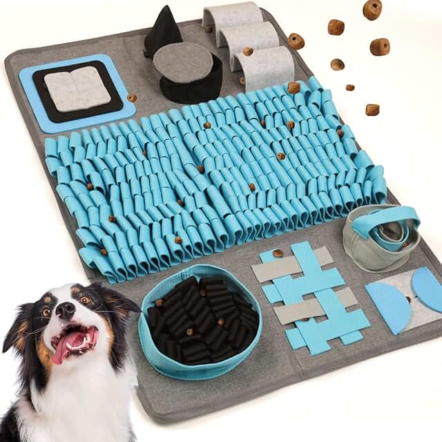 Sniffing Rug for Dogs, Sniffing Mat Dog Sniffing Rug for Dogs Small and Medium Dogs Washable for Dogs Smelling Training product image