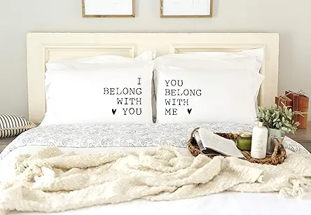 Pillow Cases for Couples - His and Hers...