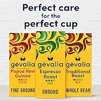 Vista 9 de Gevalia Espresso Roast Dark Roast Ground Coffee, 12 oz. Bag