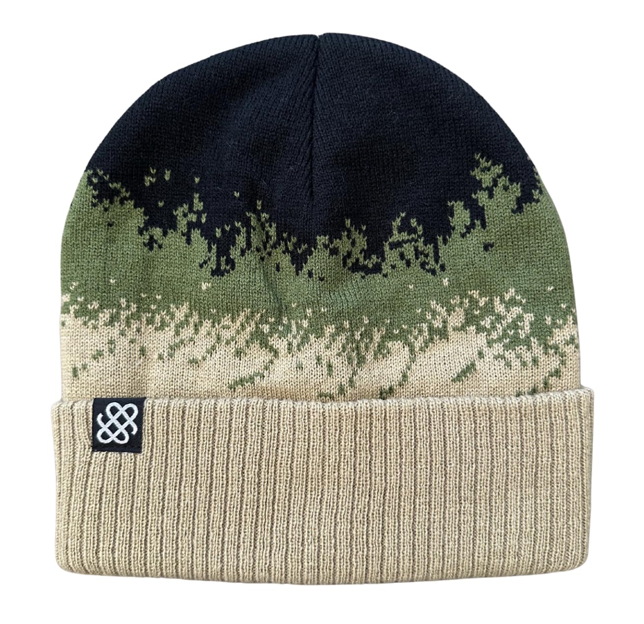 Fish Skin Beanie - Knit Winter Hat, Warm Cuffed Beanie for Men & Women, Fishing & Outdoor Cold Weather Hat