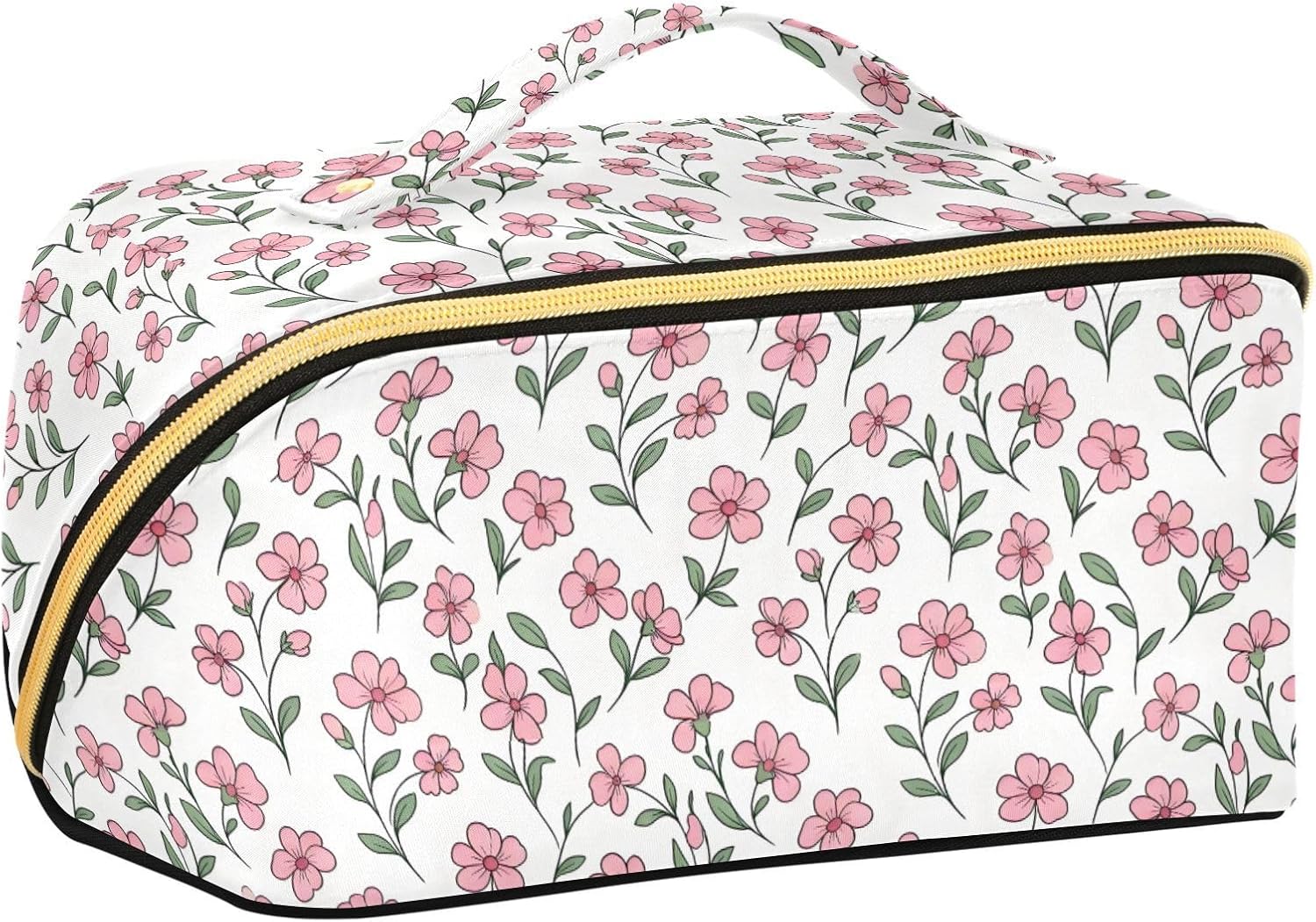 Retro Dainty Cosmetic Bag Travel Makeup Organizer Travel Toiletry Pouch