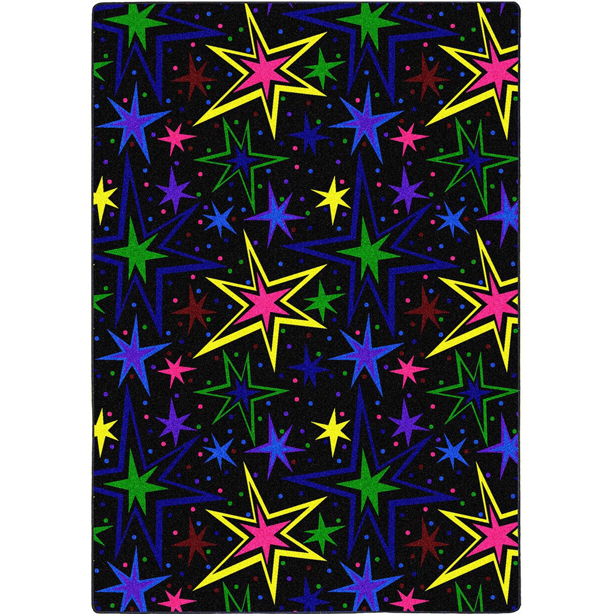 Joy CarpetsFluorescent Kapow 6' x 6' Area Rug