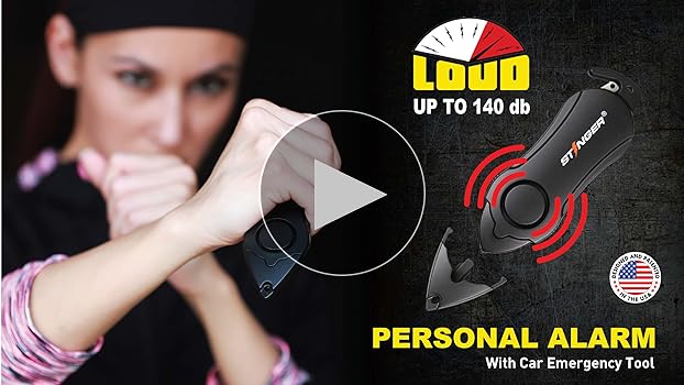 Personal Alarm Keychain for self-defense