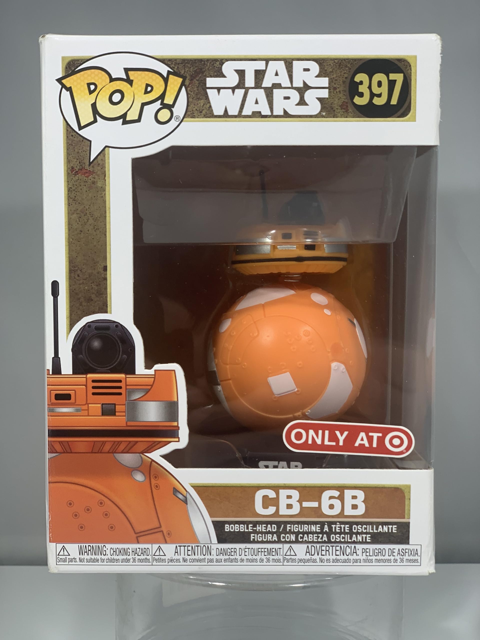 STARWARS TRILOGY /EP-1 カップFG 6体✴︎未開封 Amazon.com: Funko Pop! Star Wars Galaxy's Edge Exclusive CB-6B