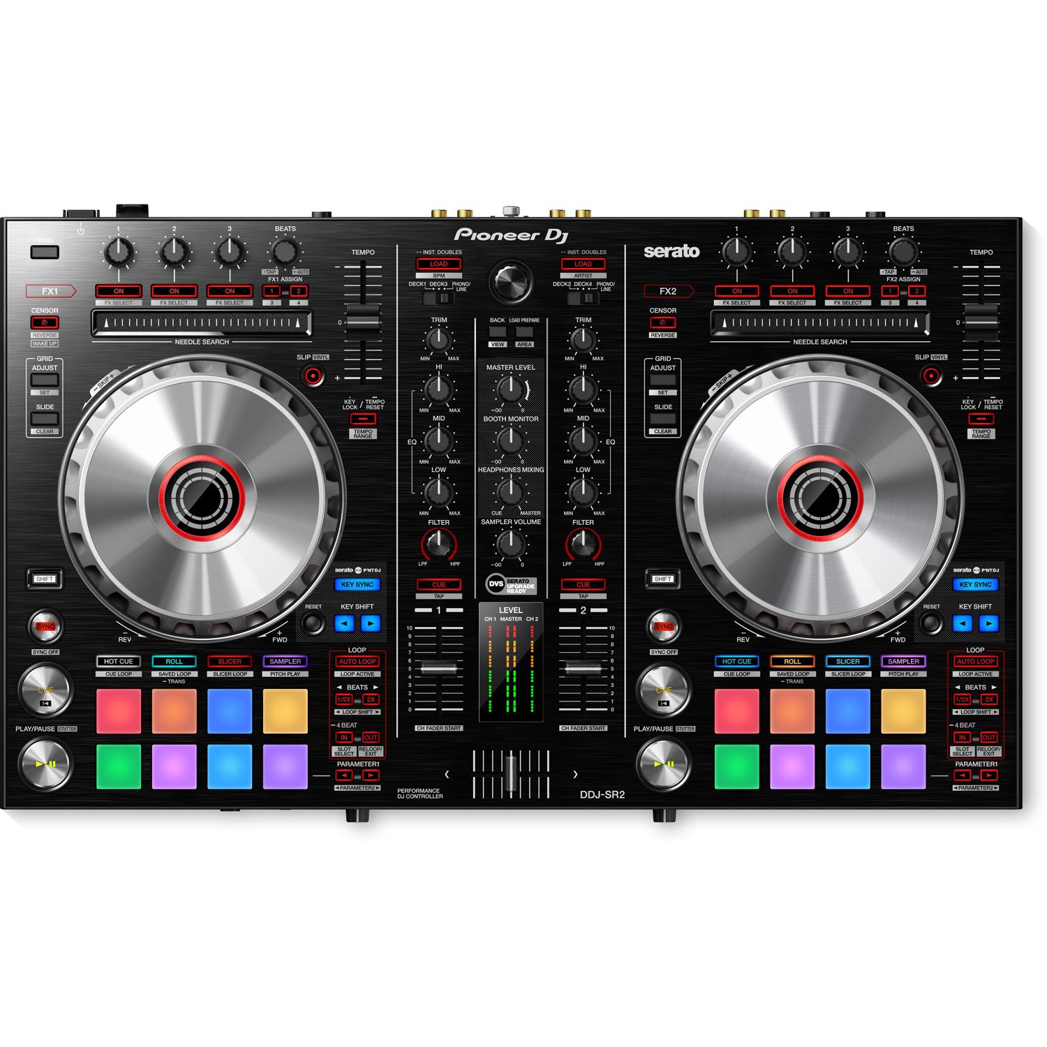 Amazon.co.jp: Pioneer DJ DDJ-SR2 DJコントローラー ヘッドホン