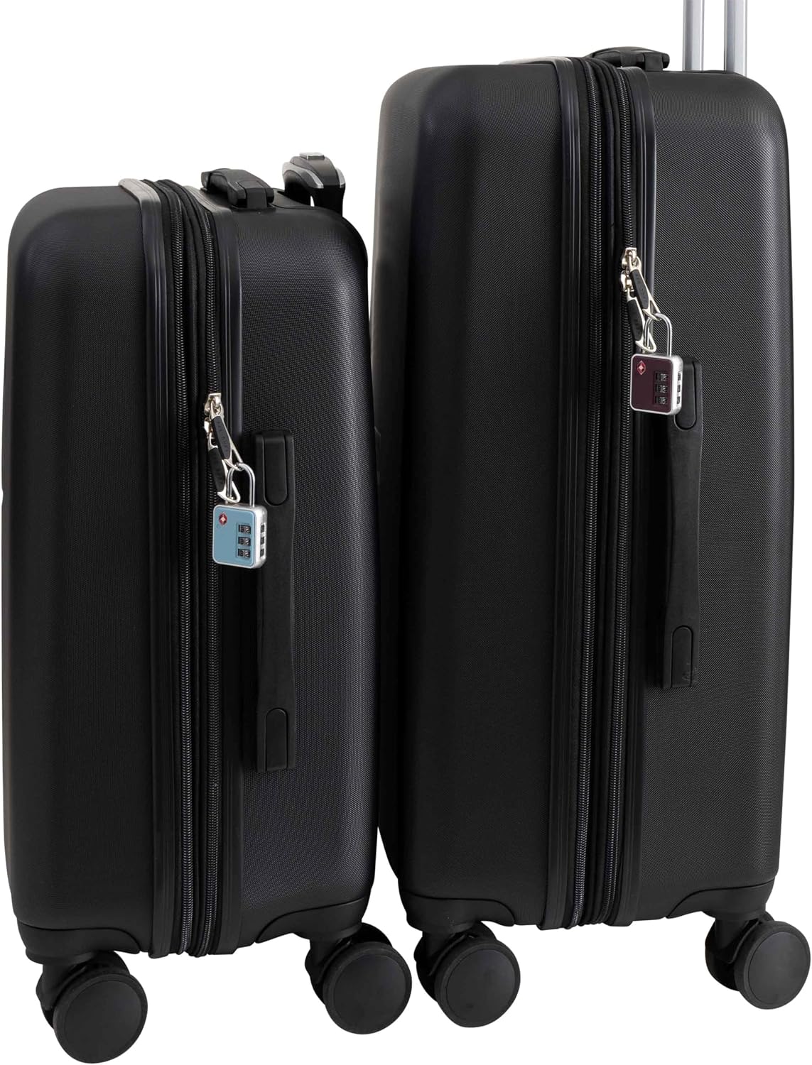 G Force 4 Pack 3-Dial Luggage Locks | TSA Approved | Set Your Own 3 Digit Combination Lock | Travel Accessory | Suitcase | Backpack | Multi Color