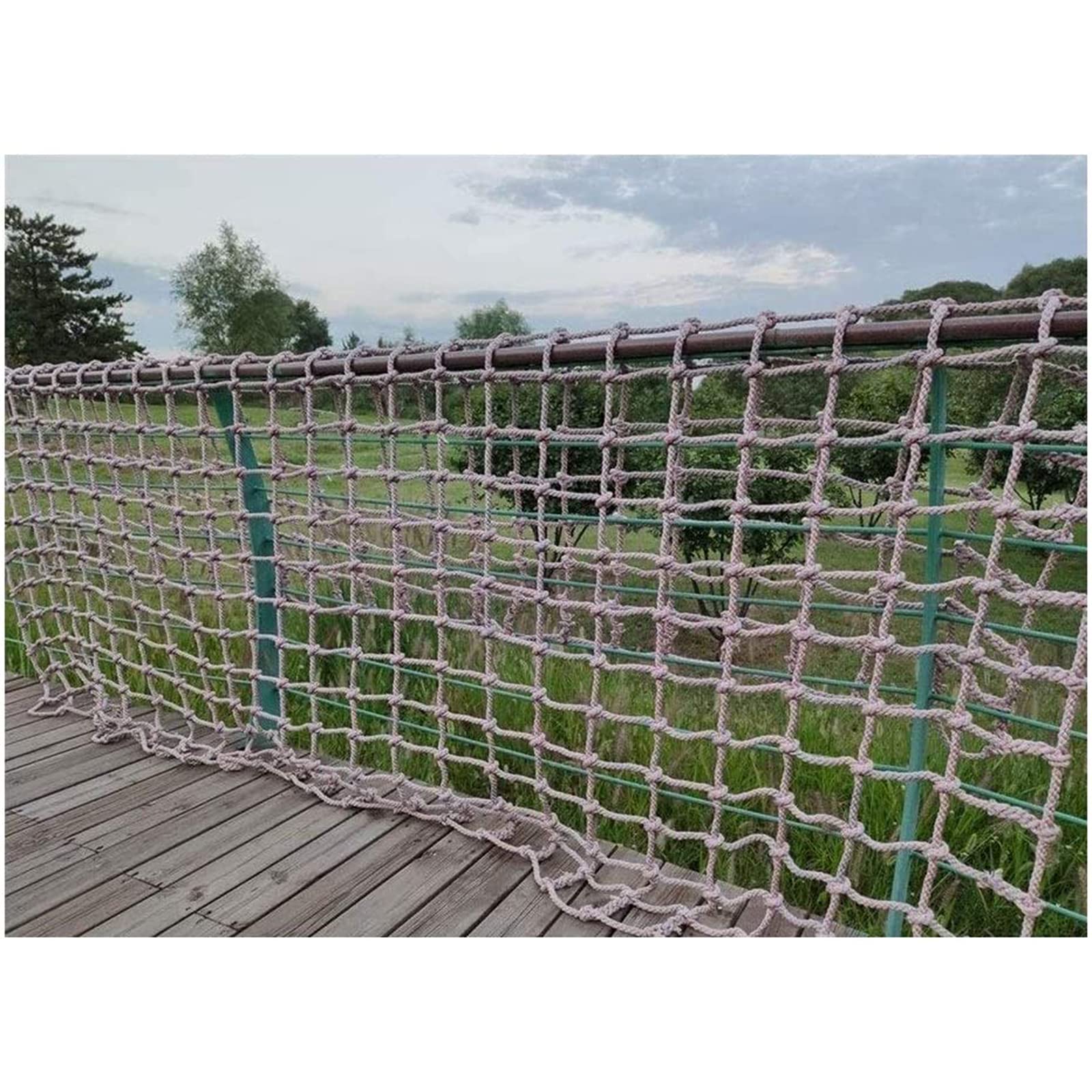 Escalera de Cuerda para casa en el árbol, For Carrera de obstáculos al Aire Libre for niños, Carga 150 kg,(2 * 2m(6.6 * 6.6ft))