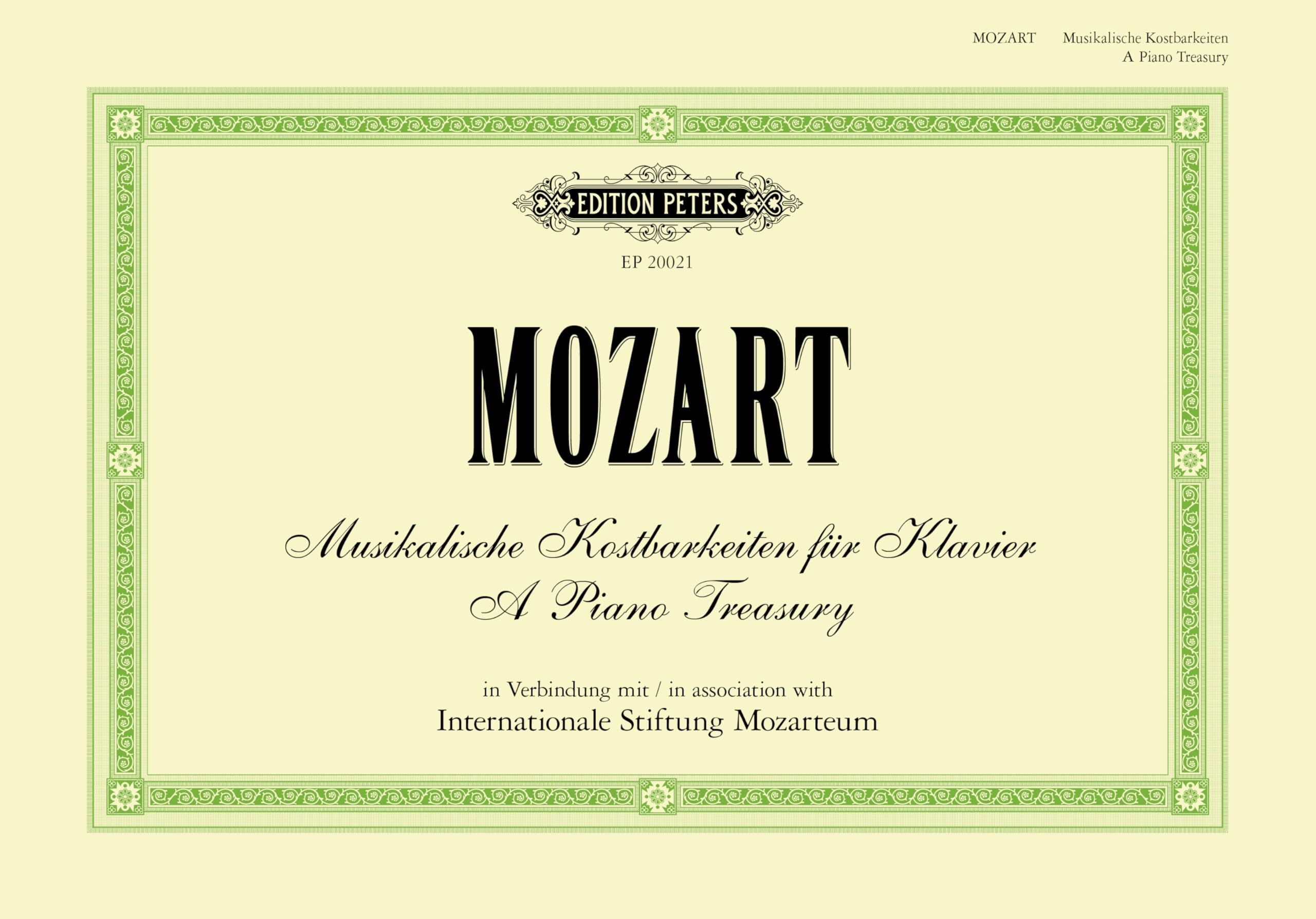 Mozart: A Piano Treasury (EP20021)