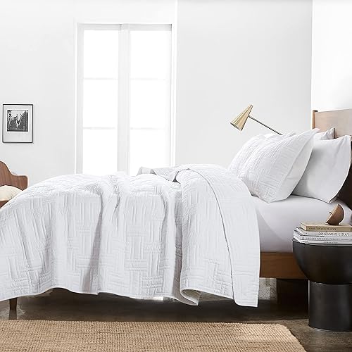 Miniatura 10 de Juego de ropa de cama tamaño King de color verde oliva con fundas de almohada, colcha ligera y bohemia oscura de color salvia oscuro, colcha