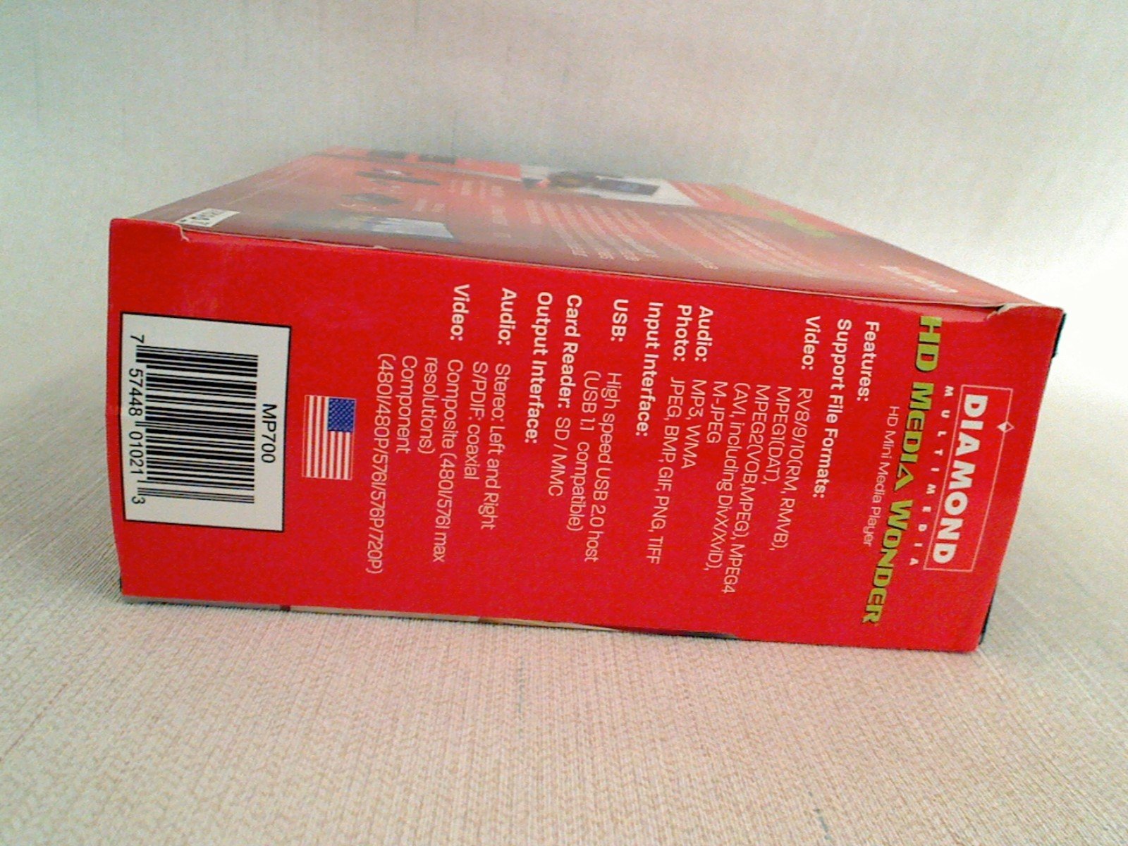 Lettore Multimediale Full HD 1080P Mini Full HD Lettore Multimediale (v4M