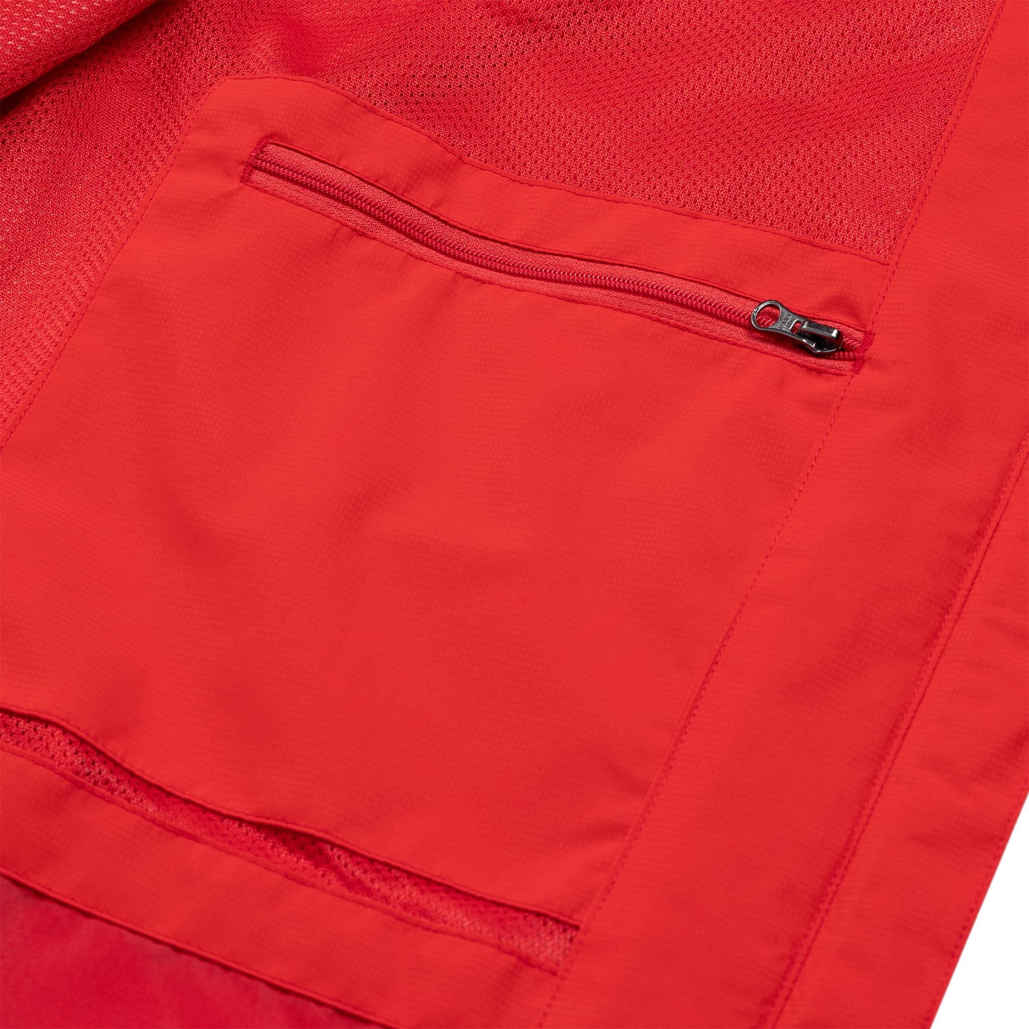 The ScotchMan Veste de pluie imperméable coupe-vent ultra légère pour homme et femme Coutures zippées soudées