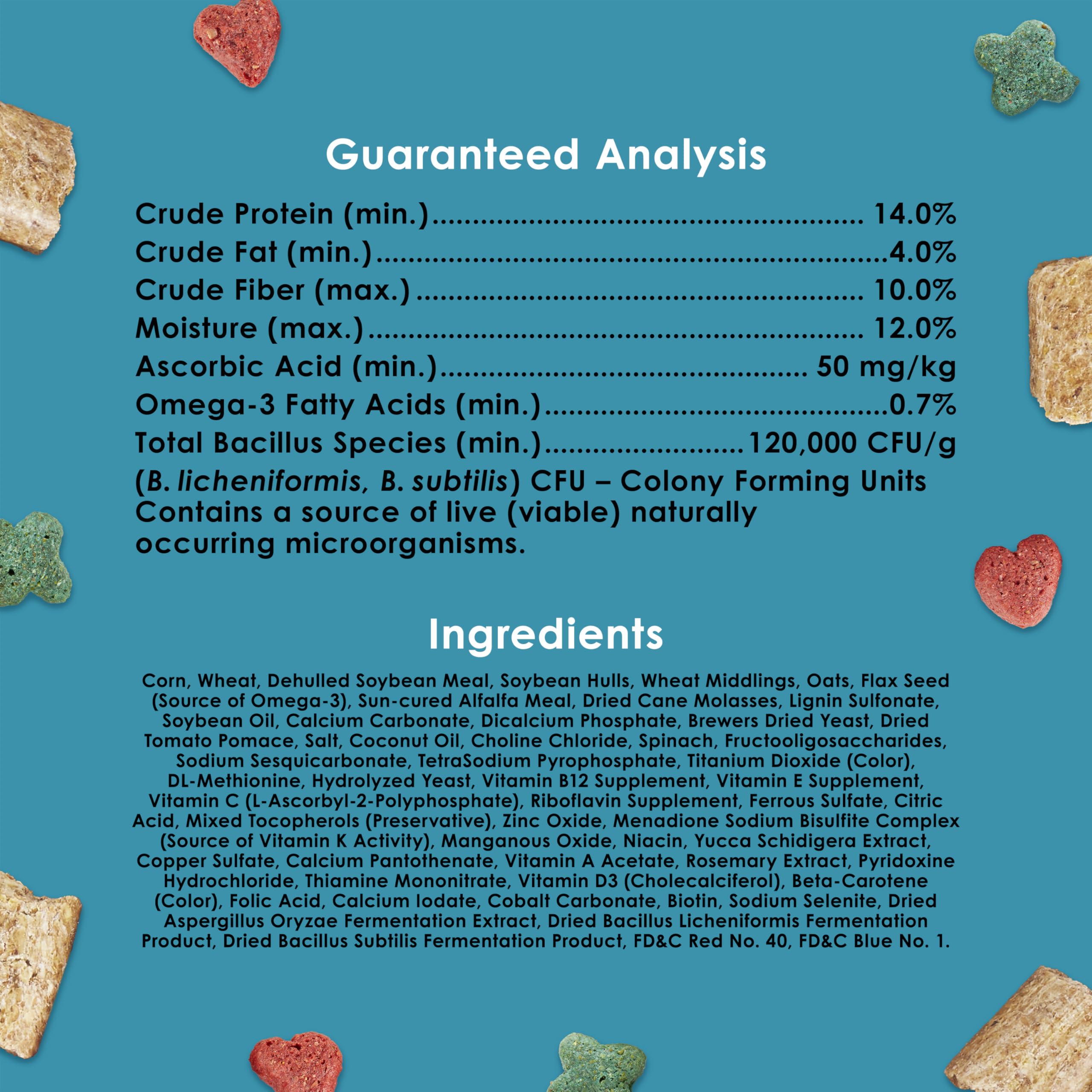 Kaytee Forti Diet Pro Health Small Animal Food For Mouse And Pet Rats, 3-Pound