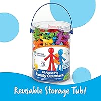 Vista 5 de Contadores familiares de "All About Me" de Learning Resources.