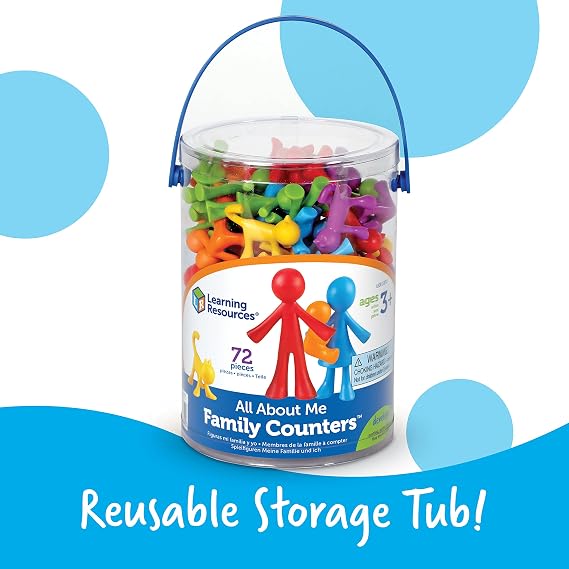 Learning Resources All About Me Family Counters
