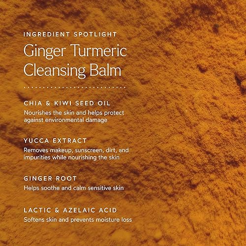 Miniatura 6 de True Botanicals - Bálsamo limpiador de cúrcuma de jengibre natural  Limpio no tóxico cuidado de la piel natural 34 oz  34fl oz