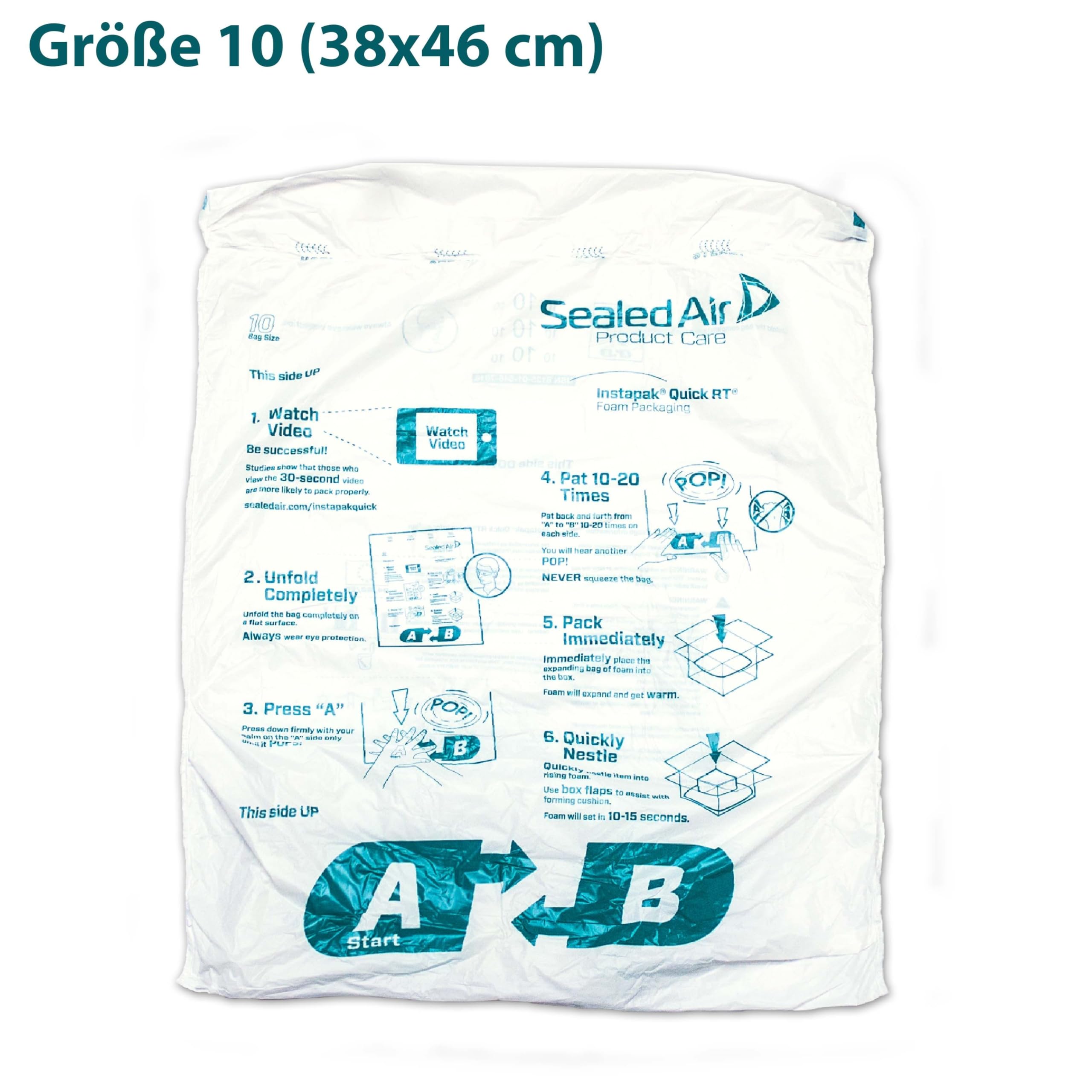 Instapak Quick RT #10 シールドエアー160個 Amazon.com: Sealed Air Instapak Quick RT #10 Heavy Duty