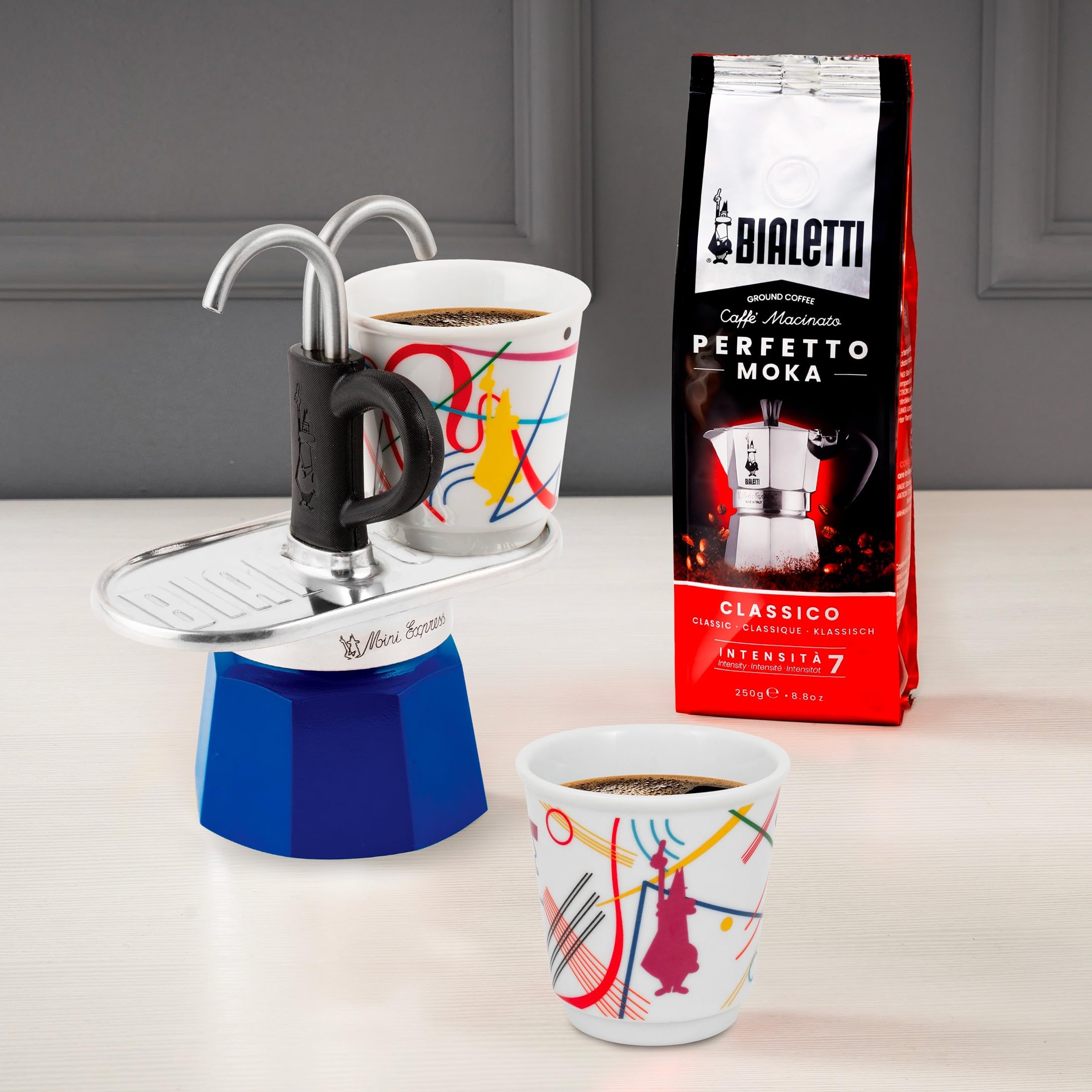 Amazon.com: Bialetti - Mini Express Kandinsky: Moka Set includes