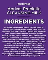 Vista 8 de Andalou Naturals - Leche limpiadora probiótica de chabacano, 6 onzas, paquete de de 1