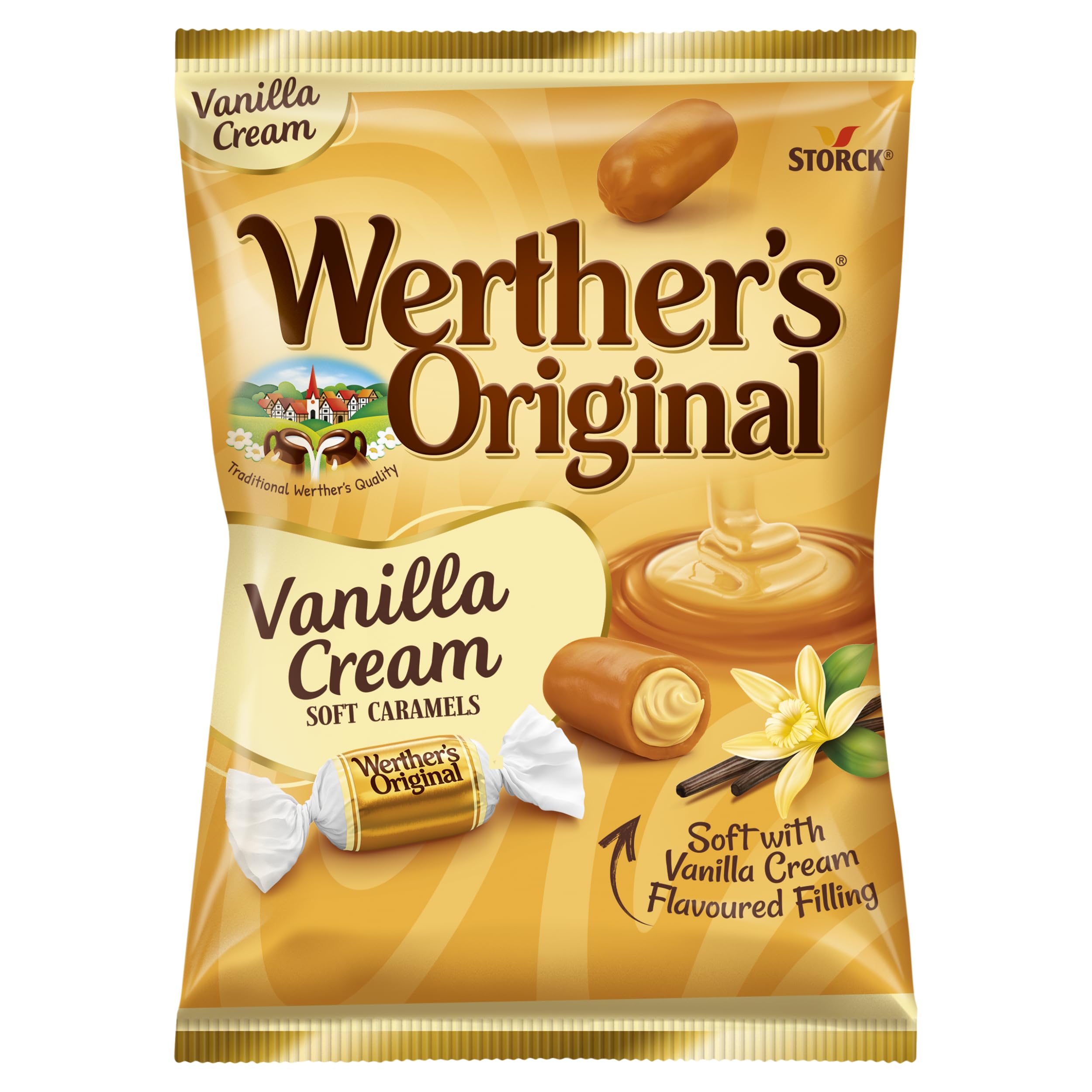 Werthers Original Vanilla Cream Soft Caramels 125g
