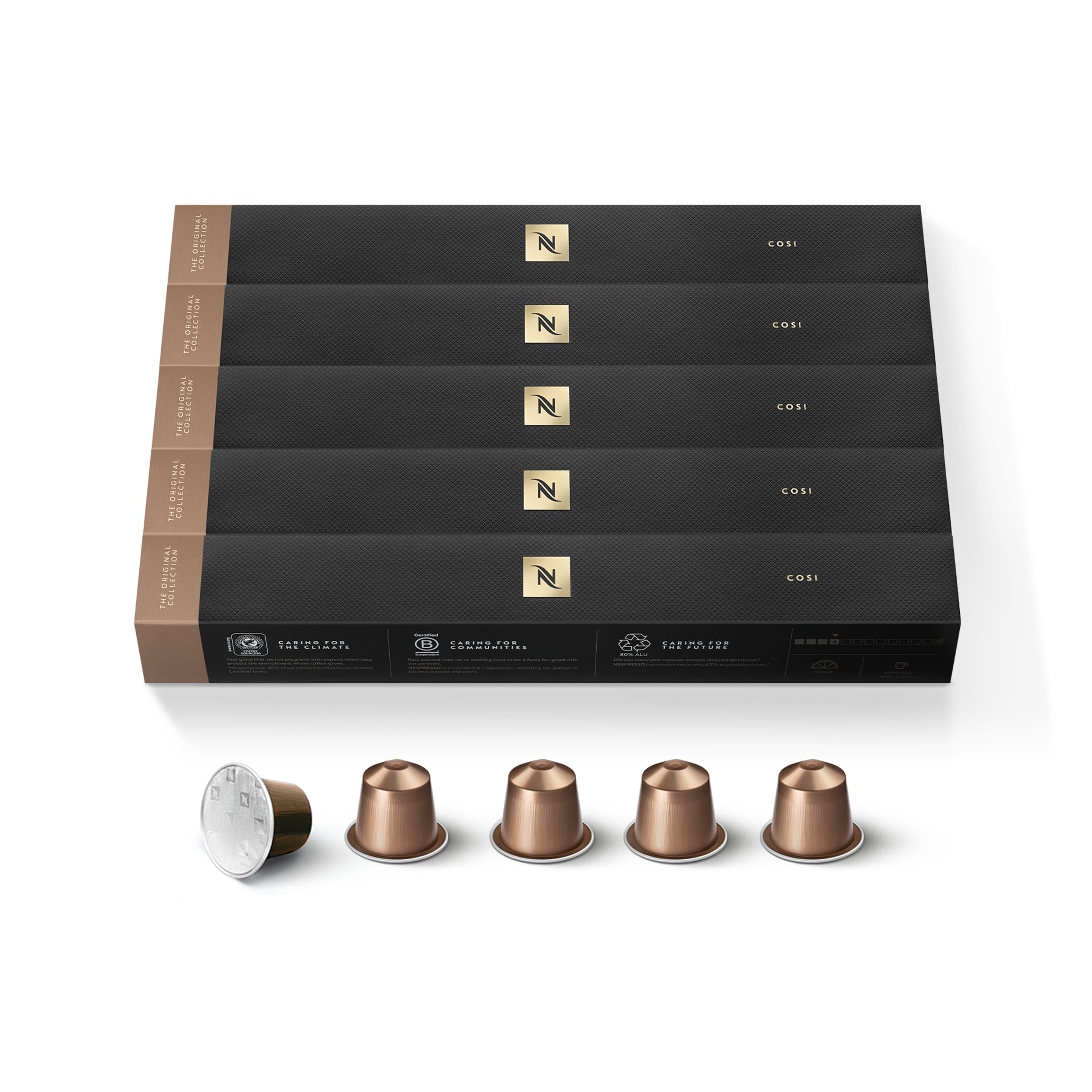 50 Nespresso Capsules Cosi Coffee New-image-47